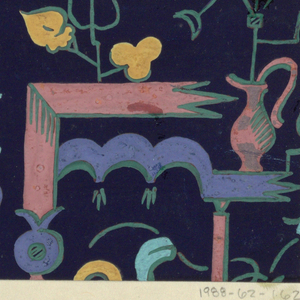 Drawing, Textile Design: Bethlehem, 1922