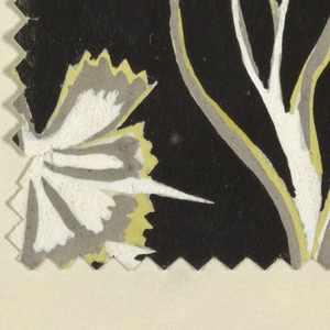 Drawing, Textile Design: Harlem, 1916–1918