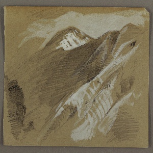 Drawing, Mountain Landscape, Jamaica, West Indies, August 1868