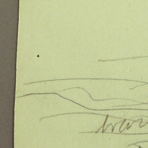Drawing, Landscape, Toluca; Verso: Mountain, Church, 1883