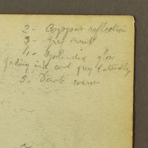 Drawing, Sky over the Sea; Verso: Bank of the Guayas near Guayaquil, Ecuador, May 29, 1857