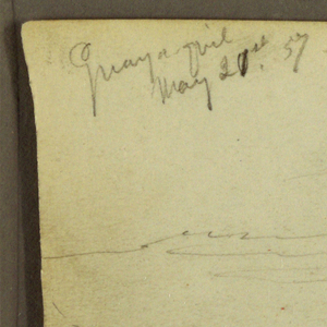 Drawing, Landscape, Guayaquil, Ecuador, May 21, 1857
