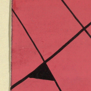 Drawing, Ouverture: Coral with Black, 1923–32