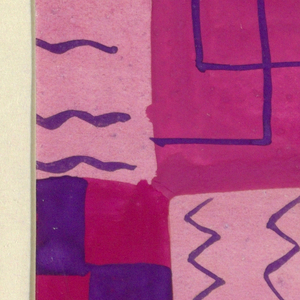 Drawing, Textile Design: Sylvester, 1922