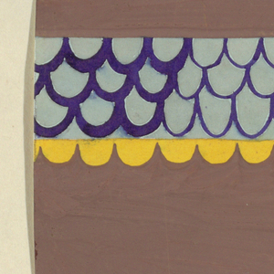 Drawing, Doublfox: Brown with Yellow, 1923–32