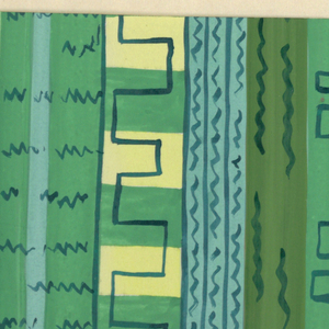 Drawing, Textile Design: Tokio (Tokyo), 1924