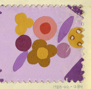 Drawing, Edelkoralle: Lavender with Purple