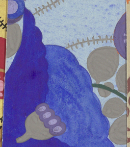 Drawing, Textile Design: Samtente, 1910–11
