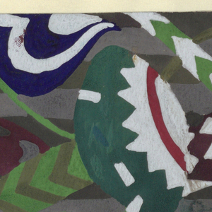 Drawing, Textile Design: Harlekin (Harlequin), 1911–13