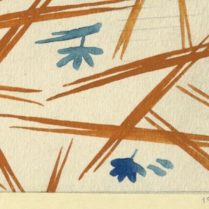 Drawing, Textile Design: Annie, 1916–18