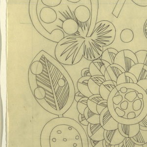 Drawing, Textile Design: Bali, 1925