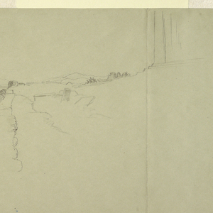 Drawing, View from the Acropolis, 1869
