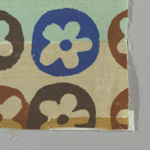 Print Trial, Flower Seals, ca. 1958