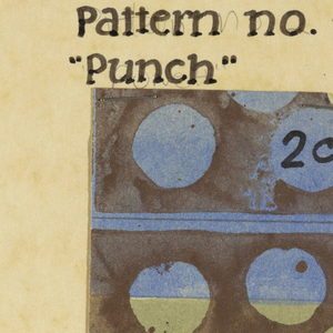 Design For Textile, Punch #2, 1958
