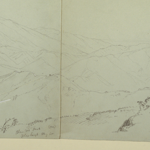 Drawing, Sketches, Bloxburgh, Jamaica, 1865