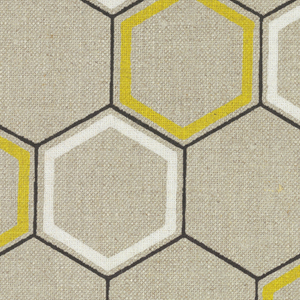 Textile Sample, Hexagons, 1952