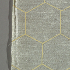 Textile Fragment, Hexagons, 1952