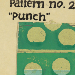 Design For Textile, Punch #2, 1958