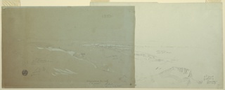 Drawing, View of Damascus from the Wadi Barada, Syria, Part One