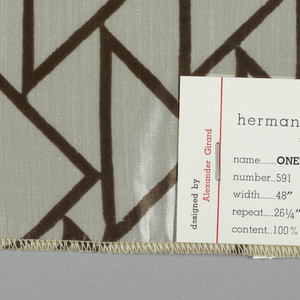 Sample, One-Way, 1952