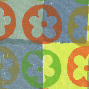 Print Trial, Flower Seals, ca. 1958