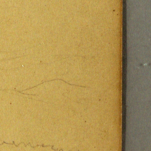 Drawing, Mountains, March 1856