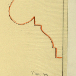 Drawing, Section of Entablature after Masreliez, 1926