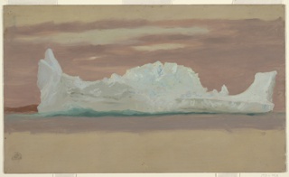 Drawing, Iceberg Under Cloudy Skies, Canada