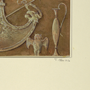 Drawing, Copy of painting after Masreliez, 1926