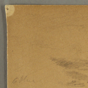 Drawing, Sky study, possibly 1873