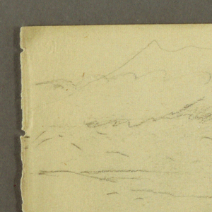 Drawing, Cloud-capped Mt. Katahdin, 1878