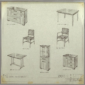 Drawing, Dining Room, Estey Suite
