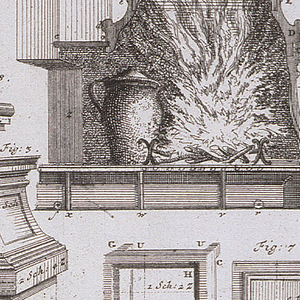Print, Plate 8 from "Stuben-Ofen", ca. 1728