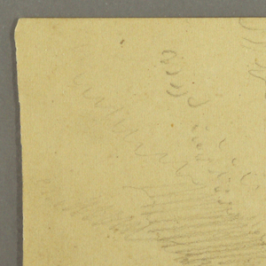 Drawing, Sunset over hills, July 9, 1866