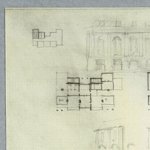 Drawing, Design for a Building, 20th century