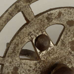 Decorative Door Boss And Nail, 17th century