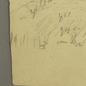 Drawing, Mountain top, 1877