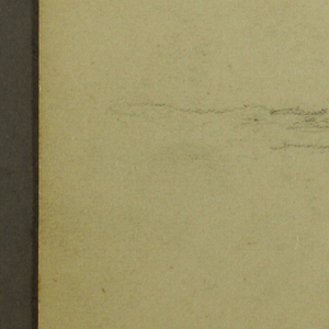 Drawing, Lake looking toward Mt. Katahdin, 1878