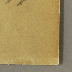 Drawing, A Standing Stag, ca. 1850