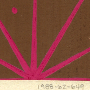 Drawing, Textile Design: Cyan, 1922