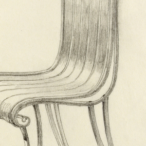 Drawing, Garden or Terrace Chair i, 1880–1910