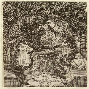 Print, Design for a Vase for Het Loo