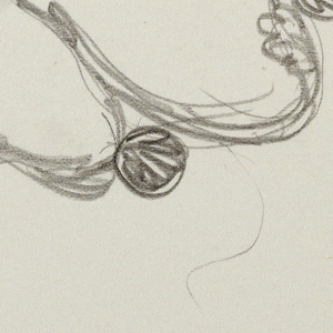 Drawing, Three interlocked fluid f