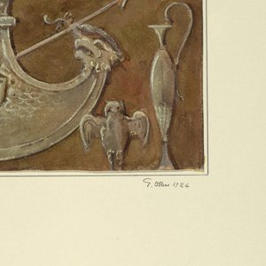 Drawing, Copy of painting after Masreliez, 1926