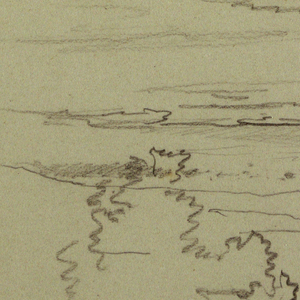 Drawing, Cloudy sky, 1867