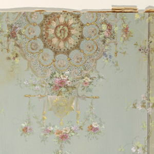 Drawing, Design for an oblong panel of a ceiling