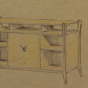 Drawing, Wall case
