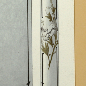 Drawing, Design for book cover
