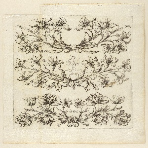 Print, Frieze, from the set, "Ornemens à la Mode", ca. 1650