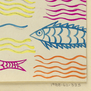 Drawing, Textile Design: Adria, 1910–11